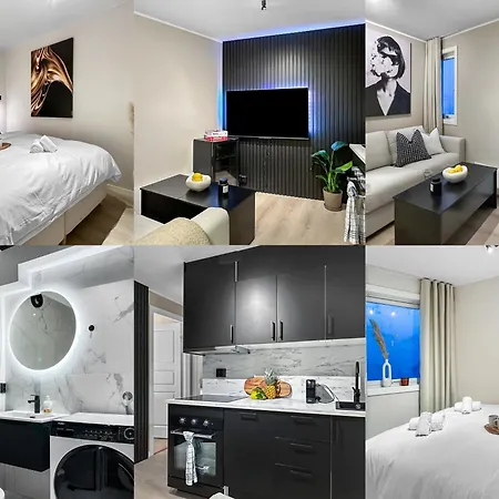 King Bed - Renovated 2024 - 2br Behind Bryggen Appartement *