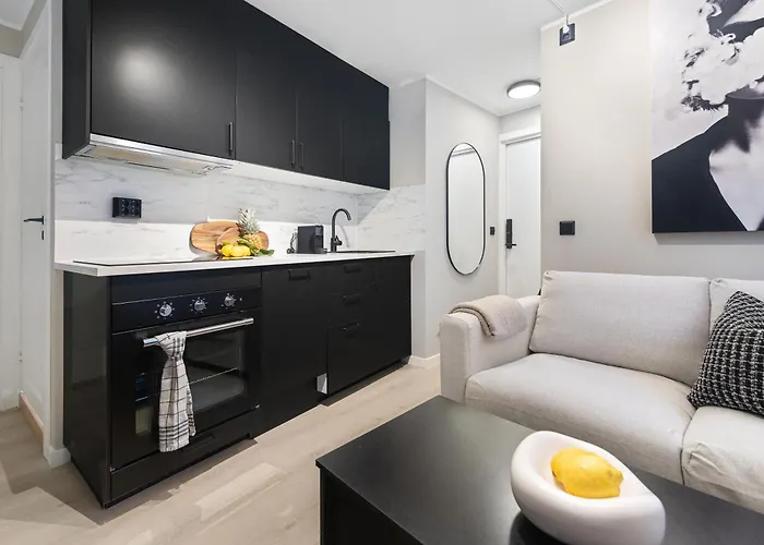 King Bed - Renovated 2024 - 2br Behind Bryggen Apartamento Bergen