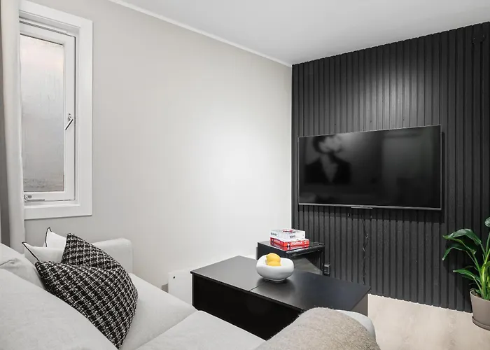 شقة King Bed - Renovated 2024 - 2br Behind Bryggen برغن